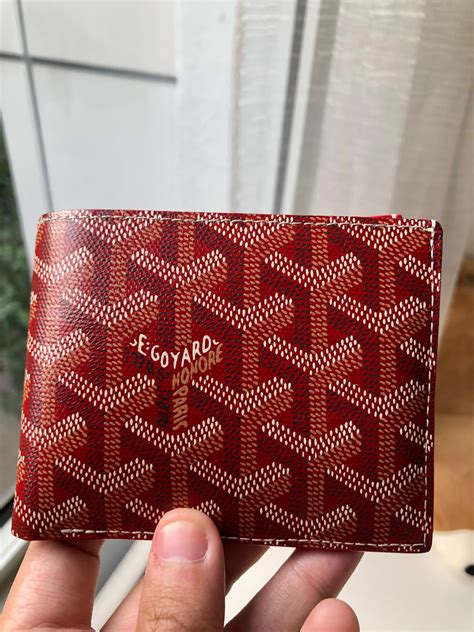 goyard wallet real|Goyard wallet retail price.